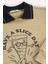 Erkek Çocuk Yakalı Bej Sweatshirt 3