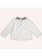 Kız Bebek Bebe Yakalı Ekru Tişört 2