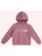 Kız Çocuk Kapşonlu Pembe Sweatshirt 1