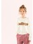 Kız Çocuk Nakış Detaylı Ekru Sweatshirt 5