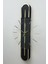 Modern aynalı saat, pilli led, 65x15 cm, siyah altın renk, şık tasarım 5