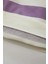 Kız Bebek 2'li Takım Çizgili Bisiklet Yaka Sweatshirt Beli Lastikli Tayt D1674A524AU 5
