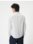 Slim Fit Gömlek Yarım Italyan Yaka Düğmeli Pamuklu 4