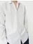 Slim Fit Gömlek Yarım Italyan Yaka Düğmeli Pamuklu 5