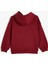 Kapşonlu Sweatshirt Baskılı Uzun Kollu Üç Iplik 2