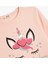 Unicorn Sweatshirt Simli Uzun Kollu Bisiklet Yaka Pamuklu Şardonlu 3