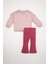 Kız Bebek Çiçekli Sweatshirt Tayt 2li Takım D5417A5NS 5