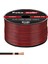 2x0.75 Hoparlör Kablosu Kordon Siyah 100MT Poke PK-1416 1