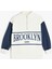 Sweatshirt Dik Yaka Yarım Fermuarlı Şehir Baskılı Uzun Kollu 1