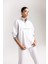 DeFacto Fit Oversize Geniş Kalıp Dik Yaka Spor Baskılı Sporcu Sweatshirt D1701AX24AU 3