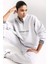 DeFacto Fit Oversize Geniş Kalıp Dik Yaka Spor Baskılı Sporcu Sweatshirt D1701AX24AU 4