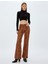 x Zeynep Bastık - Boğazlı Triko Crop Kazak Uzun Kollu Slim Fit 2