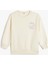 Sweatshirt Uzun Kollu Bisiklet Yaka Baskı Detaylı Şardonlu 1