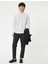 Slim Fit Gömlek Yarım Italyan Yaka Düğmeli Pamuklu 2