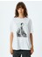 Fotoğraf Baskılı Tişört Kısa Kollu Bisiklet Yaya Pamuklu 3