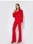 x Zeynep Bastık - Crop Blazer Ceket Asimetrik Kruvaze Ters Yaka 1