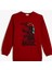 Dinozor Baskılı Sweatshirt Bisiklet Yaka 1