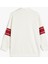 Sweatshirt Baskı Detaylı Yarım Fermuarlı Dik Yaka Uzun Kollu Pamuklu 2