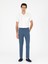 Erkek İndigo Carrot Fit Kanvas Pantolon 50284665-VR028 1
