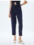 Kısa Paça Cigarette Pantolon Yüksek Bel Slim Fit 3