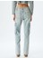 Kargo Cepli Kot Pantolon Normal Bel Düz Paça Düğmeli - Straight Fit Jean 4