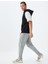 Spor Eşofman Altı Jogger Beli Bağcıklı Cep Detaylı Pamuk Karışımlı 1