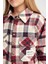 Kız Çocuk Relax Fit Kareli Uzun Kollu Crop Gömlek C9481A824AU 5