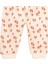 Bisiklet Yaka Vişne Desenli Kız Bebek Pijama Takımı 3