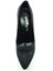 Stiletto Kadın Ayakkabı Siyah-Simli 61 700 3