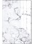 1 Parça Kesim Panosu White Marble Cam Beyaz 20 x 30 5