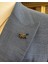 İtalyan Stil Ceket Yelek Pantolon Takım Elbise Mavi T12857 3