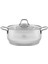 Optima Bergama Derin Çelik Tencere - Inox - 22 cm 1