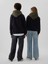 Erkek Çocuk Siyah Gap Logo Varsity Sweatshirt 5