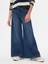 Kız Çocuk Koyu Mavi Mid Rise Baggy Jean Pantolon 5