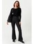 Kadın Ispanyol Paça Skinny Jeans 1