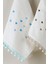 Mutfak ve Banyo Havlusu 30 x 50 cm Pamuk 3 Lü Set Bej 2
