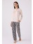3113 Kadın Uzun Kol Pijama Takım 1
