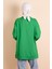 Yırtmaç Detaylı Düz Sweat Something Sweat Yeşil 3