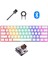 Ata Soft STK61 Beyaz Rgb Ledli Tam Mekanik Kahverengi Switch Gaming Bluetooth Kablosuz Oyuncu Klavyesi 1