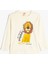 T-Shirt Uzun Kollu Bisiklet Yaka Kaplan Baskı Detaylı 1