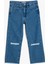 Kot Pantolon Yıpratılmış Detaylı Pamuklu- Straight Jean 1
