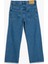 Kot Pantolon Yıpratılmış Detaylı Pamuklu- Straight Jean 2