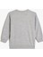 Slogan Baskılı Sweatshirt Bisiklet Yaka 2