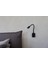 Elektrikle Çalışır, 3 Wat Günışığı Iç Mekan Metal LED Aplik, Yatakbaşı, Tablo Üstü Modern LED Aplik 3