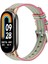Xiaomi Mi Band 8 Için Naylon Kanvas Saat Bandı (Yurt Dışından) 1