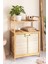 Bambu Xl Kirli Sepetli 2 Raflı Çok Amaçlı Banyo Düzenleyici Çamaşır Sepeti Organizer DB-0004 1