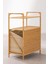 Bambu Xl Kirli Sepetli 2 Raflı Çok Amaçlı Banyo Düzenleyici Çamaşır Sepeti Organizer DB-0004 4