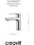Creavit Sharp Lavabo Armatürü 1