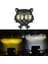 Kedi Göz Sis Farı Çift Renk Sarı-Beyaz 9-60V Araç Motosiklet Off Road Led Lamba Delici Yayıcı Projektör 50W Metal Arazi Çalışma Lambası 1 Adet 1