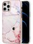 Iphone 12 Için Kılıf Pro Max Ince Cüzdan Yumuşak Tpu Tampon Mermer Kart Yuvaları (Yurt Dışından) 1